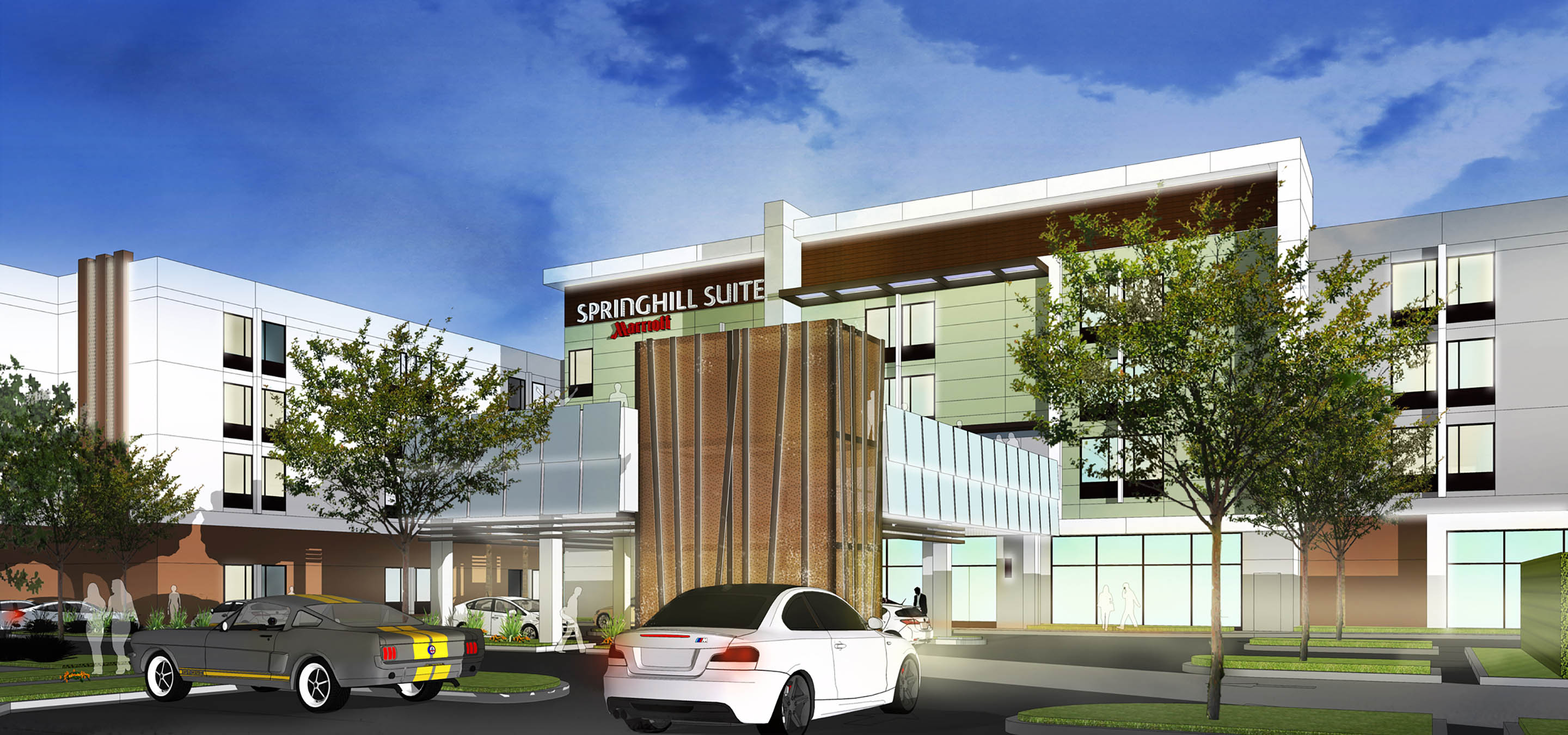 Springhill Suites by Marriott, Downey Architects Orange