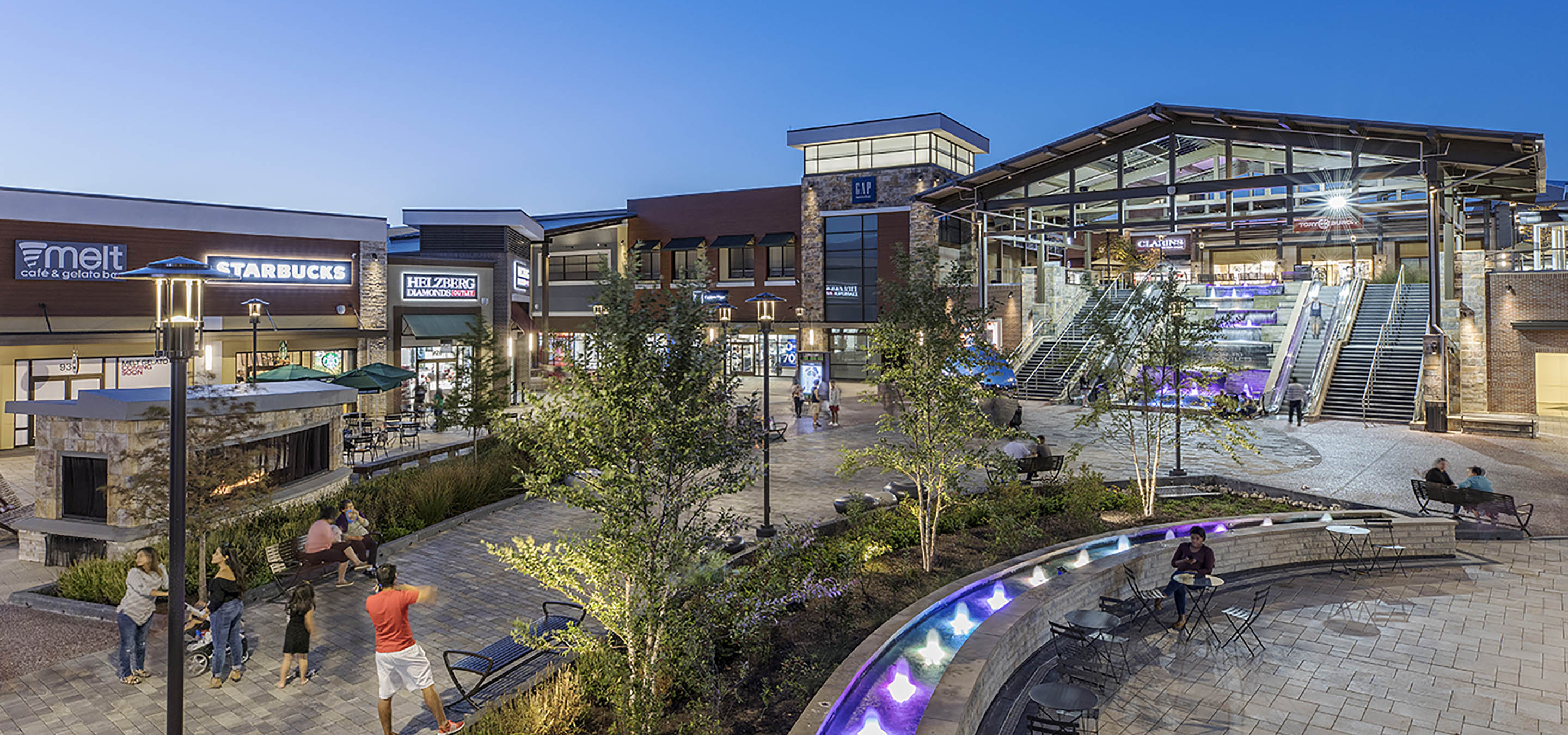 Clarksburg Premium Outlets AO Architecture. Design. Relationships