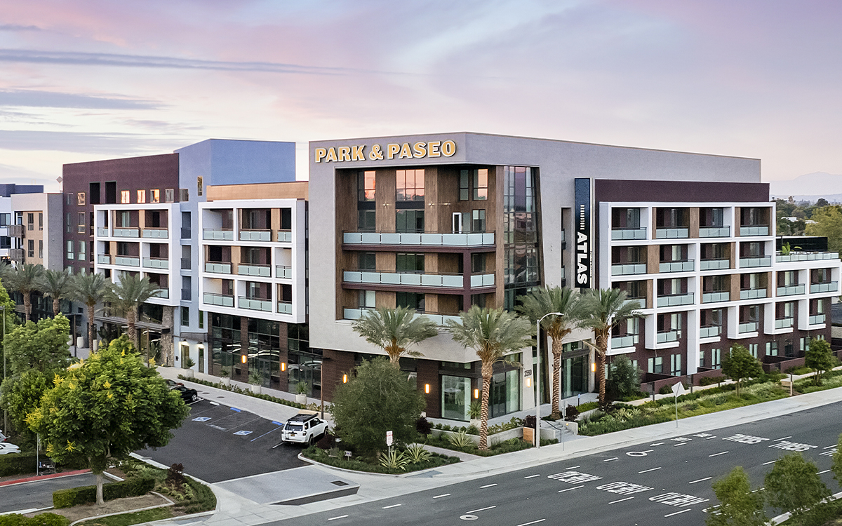Industrial Site Blooms Into Luxury Mixed-Use Project in Orange County