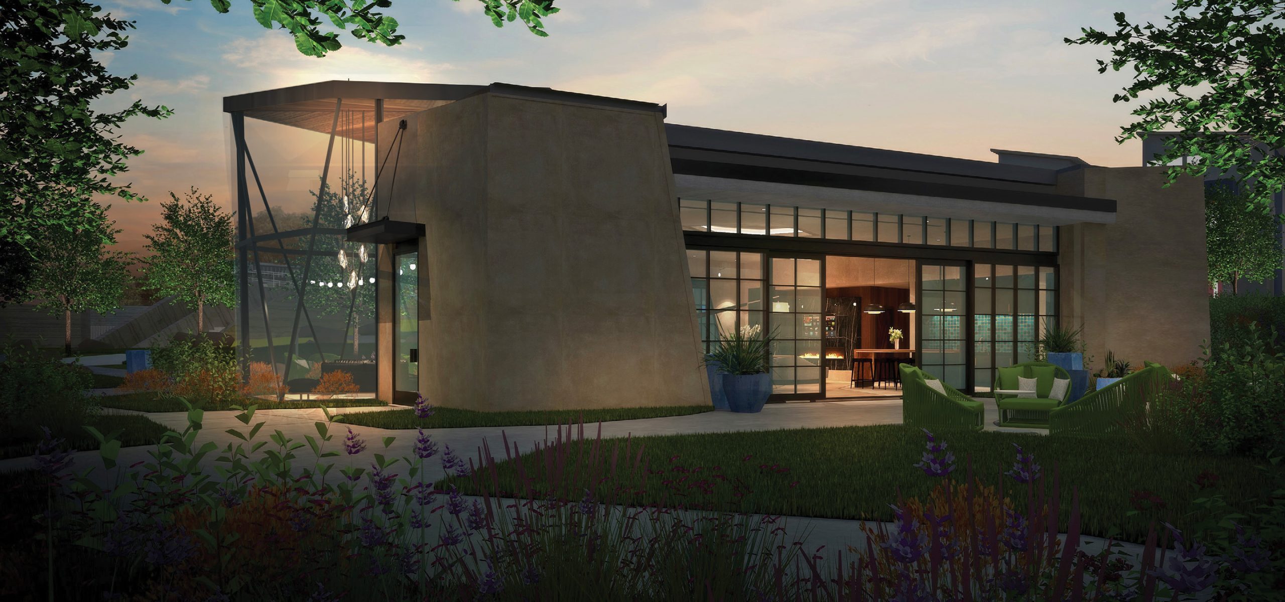 Solis Park & The Cave Community Center AO Architecture. Design