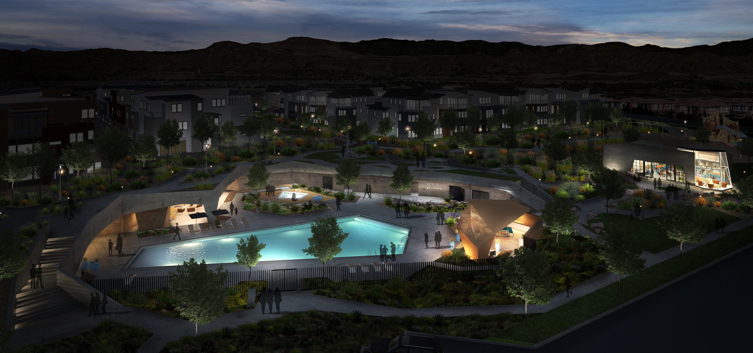 Solis Park & The Cave Community Center AO Architecture. Design